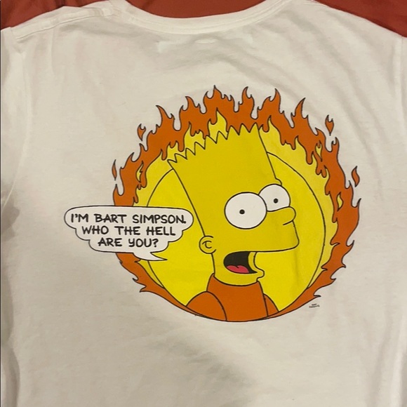 Off White x Simpsons collab tee - Picture 2 of 2